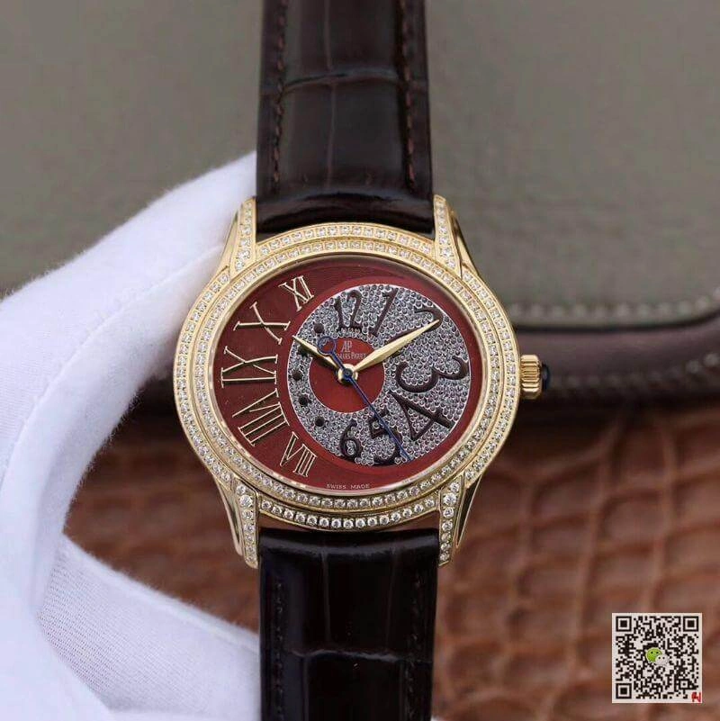 Audemars Piguet Millenary Ladies 77302BA.ZZ.D094CR.01 1:1 Best Edition Replica Watch Swiss Caliber 2325